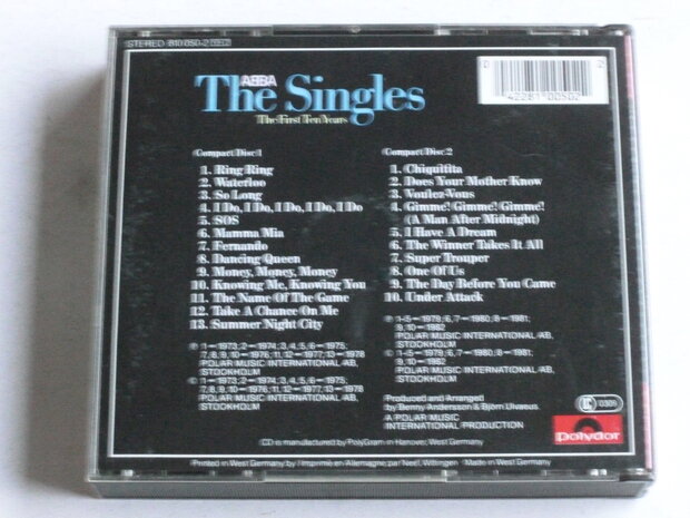 Abba - The Singles / The First Ten Years (2 CD)