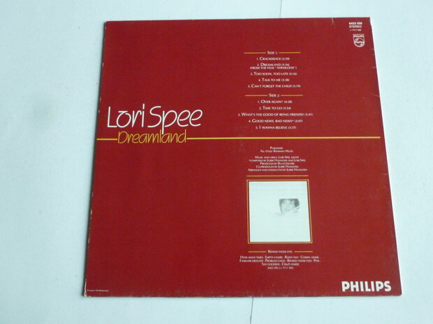 Lori Spee - Dreamland (LP)