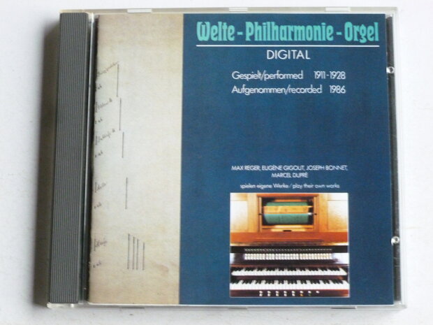 Welte Philharmonie Orgel - Max Reger, Gigout, Bonnet, Marcel Dupre