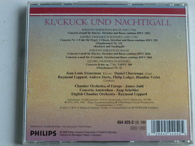 Kuckuck und Nachtigall - Steuerman, Daniel Chorzempa