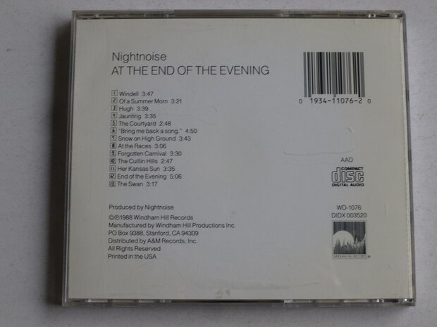 Nightnoise - At the End of the Evening