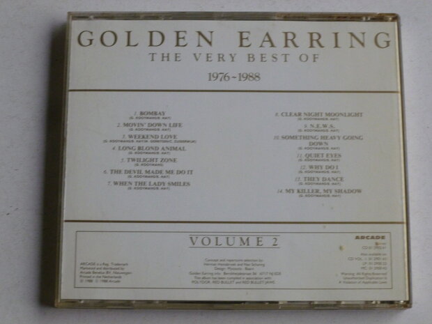 Golden Earring - The very best of 1976-1988 / volume 2