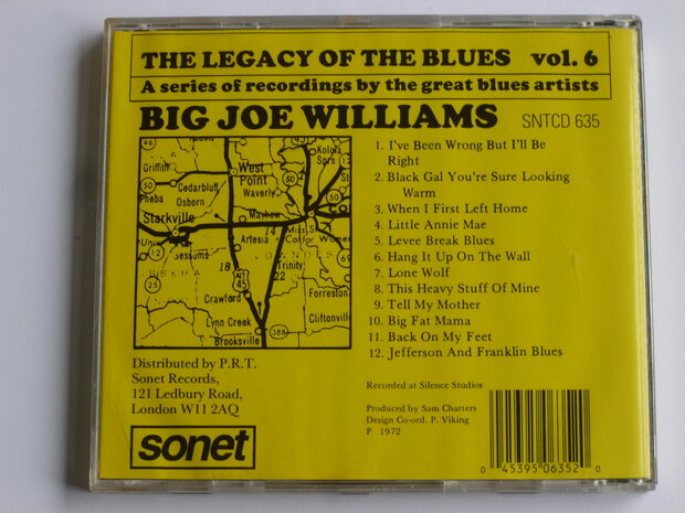 Big Joe Williams - The Legency of the Blues vol. 6