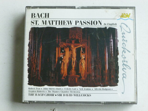 Bach - St. Matthew Passion / Sir David Willcocks (3 CD)