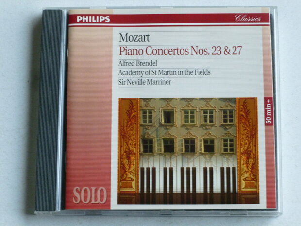 Mozart - Piano Concertos 23 & 27 / Alfred Brendel, Sir Neville Marriner (philips)