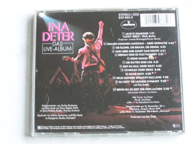 Ina Deter - Das Live Album