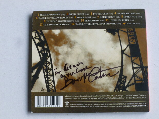 Boris McCutcheon and the Salt Licks - Might Crash! (gesigneerd)