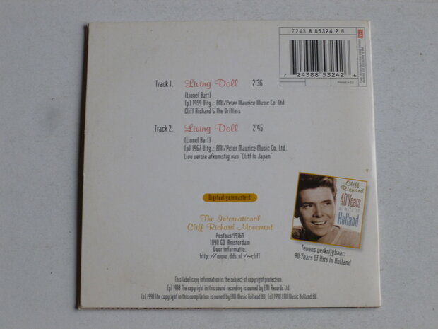 Cliff Richard - Living Doll (CD Single)