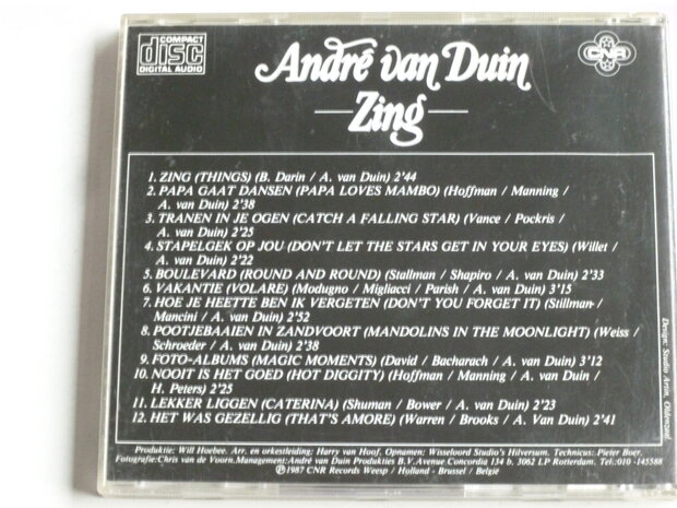 Andre van Duin - Zing