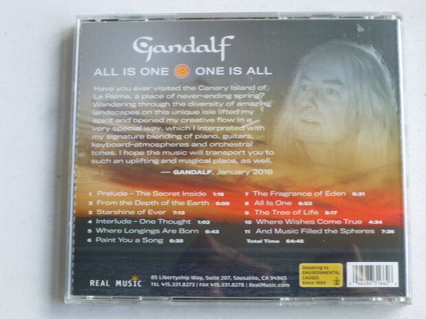 Gandalf - All is One , One is All