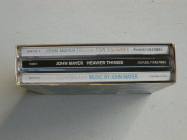 John Mayer - Room for Squares, Heavier things, Continuum (3 CD)