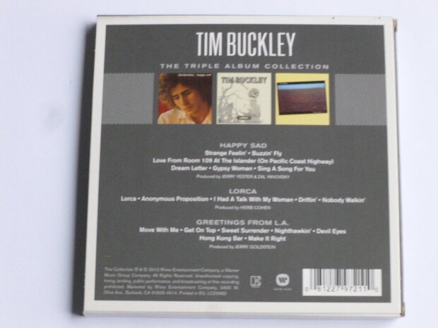 Tim Buckley - Happy Sad / Lorca / Greetings from L.A (3 CD)