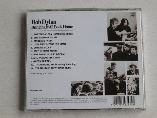 Bob Dylan - Bringing it all back home (remastered)