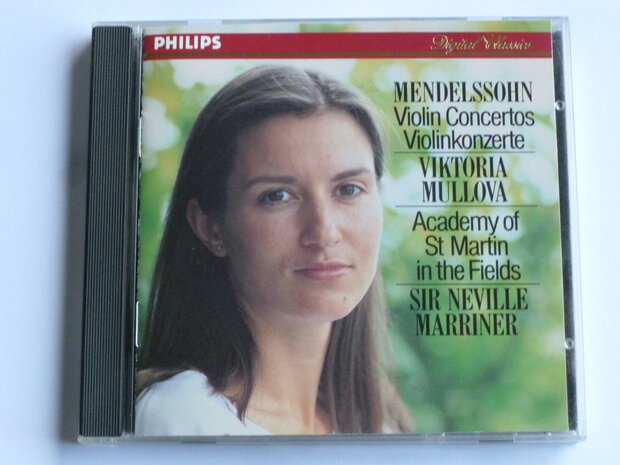 Mendelssohn - Violin Concerto / Viktoria Mullova, Marriner