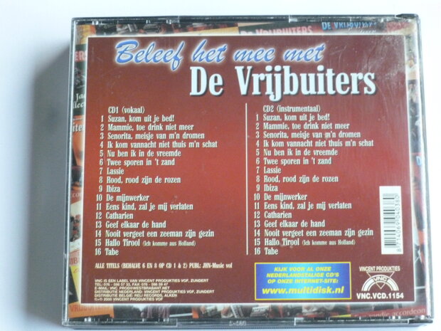 De Vrijbuiters - Beleef het mee met De Vrijbuiters (2 CD)