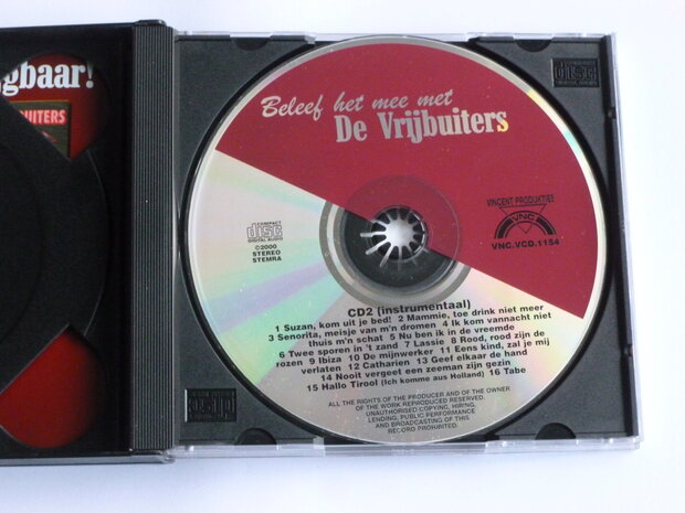 De Vrijbuiters - Beleef het mee met De Vrijbuiters (2 CD)