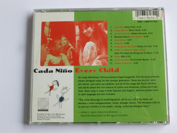 Tish Hinojosa - Cada Nino Every Child