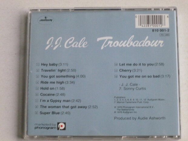 J.J. Cale - Troubadour