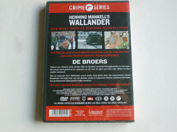 Henning Mankell's Wallander - De Broers (DVD) nieuw