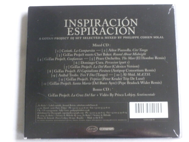 Inspiracion Espiracion - A Gotan Project (2 CD)