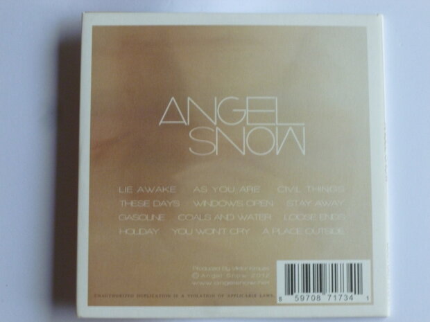 Angel Snow (gesigneerd)