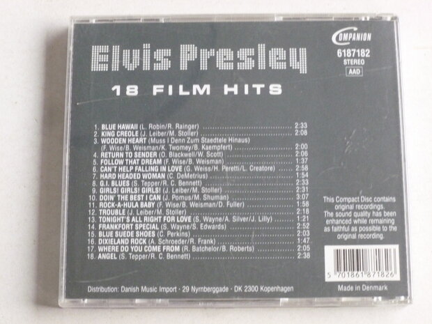 Elvis Presley - 18 Film Hits