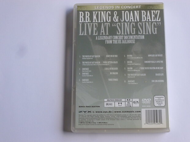 B.B. King & Joan Baez - Live at Sing Sing (DVD)