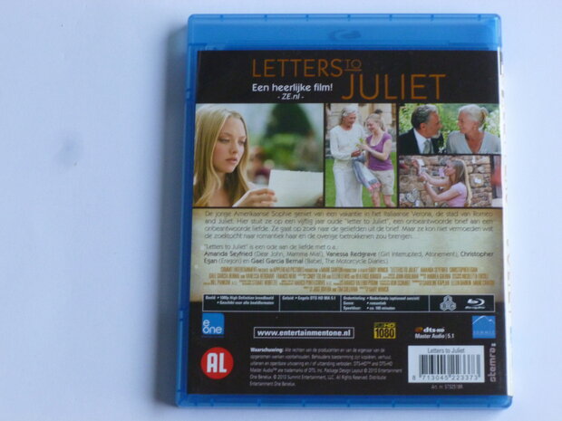 Letters to Juliet - Amanda Seyfried (Blu-ray)