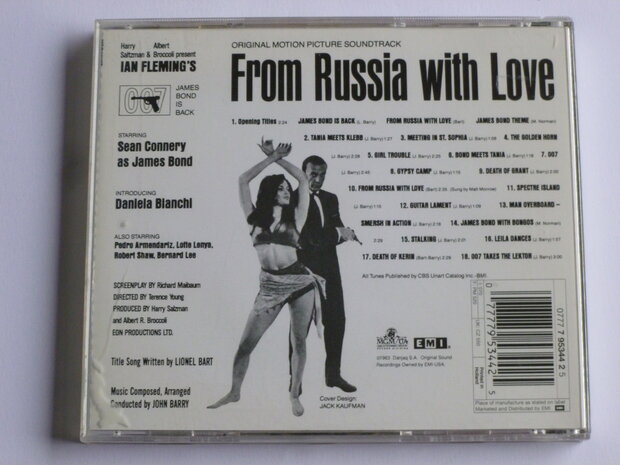 From Russia with Love - Soundtrack (James Bond)