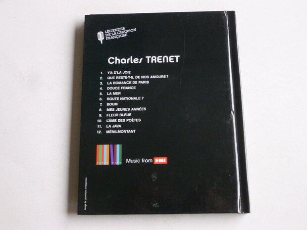 Charles Trenet - Legendes de la Chanson Francaise (boek + CD)