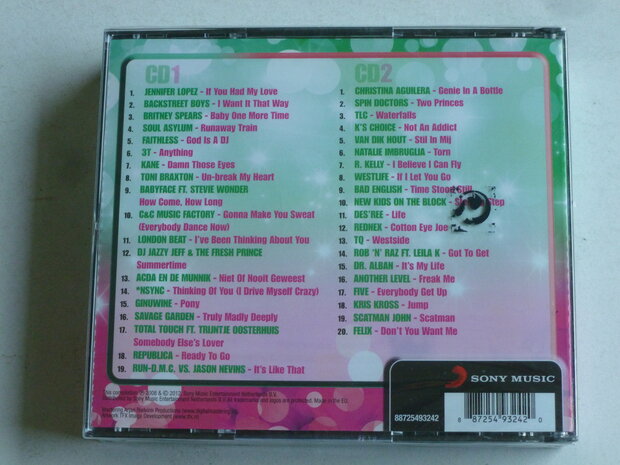 Back to the 90's (2 CD) Nieuw