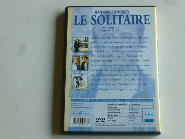 Le Solitaire - Jean Paul Belmondo, Deray (DVD)