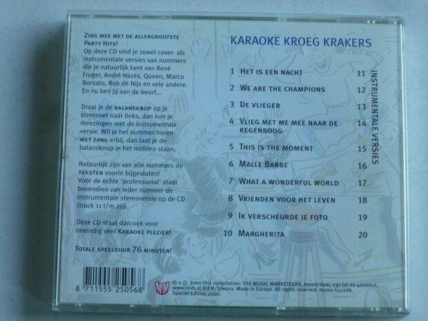 Karaoke - Kroeg Krakers