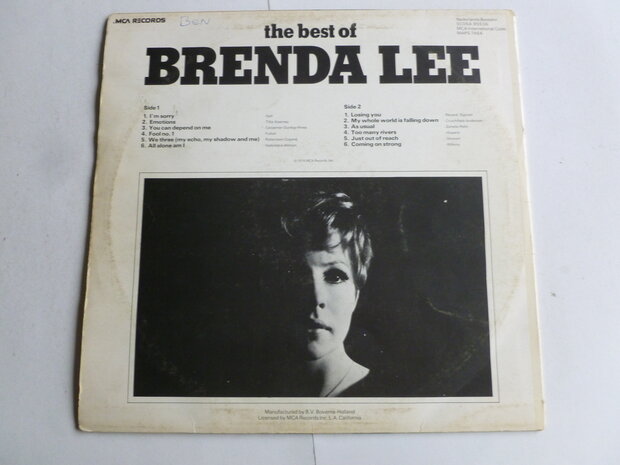 Brenda Lee - The Best of (LP) 5C05495536