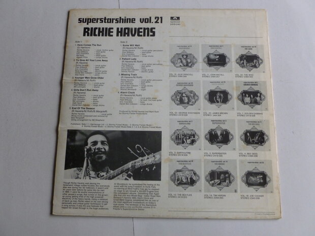 Richie Havens - Superstarshine vol.21 (LP)