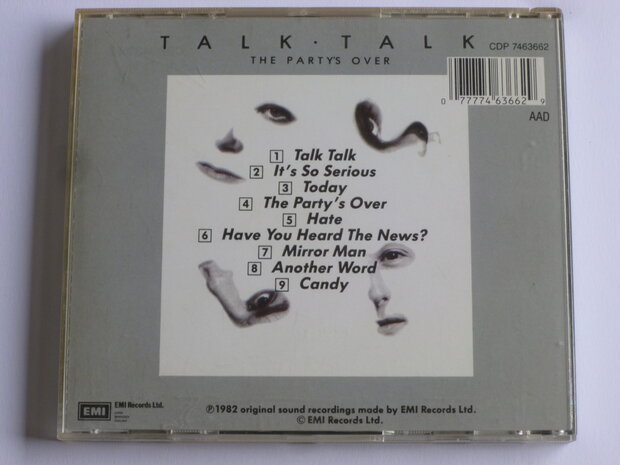 Talk Talk - The Party's  Over