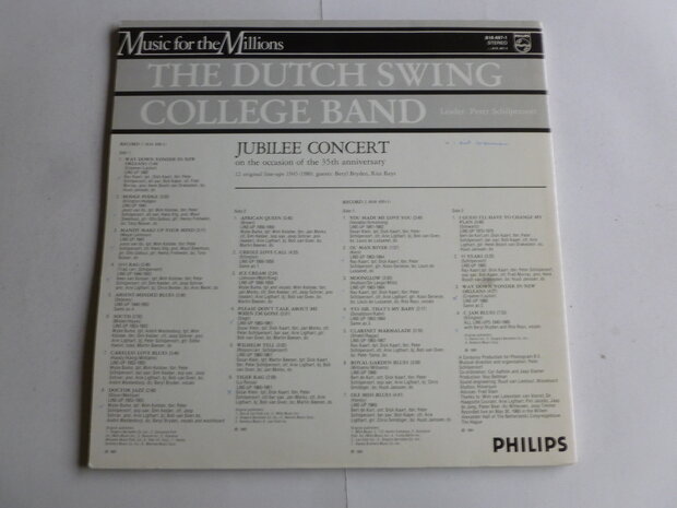 The Dutch Swing College Band - Jubilee Concert (2 LP)