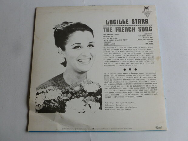 Lucille Starr - The French Song (LP) amlh 64107