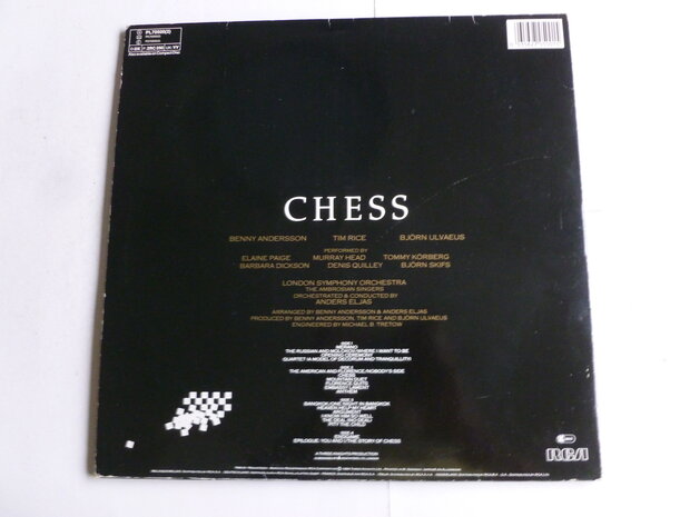 Chess - Benny Andersson, Tim Rice, Bjorn Ulvaeus (2 LP) 