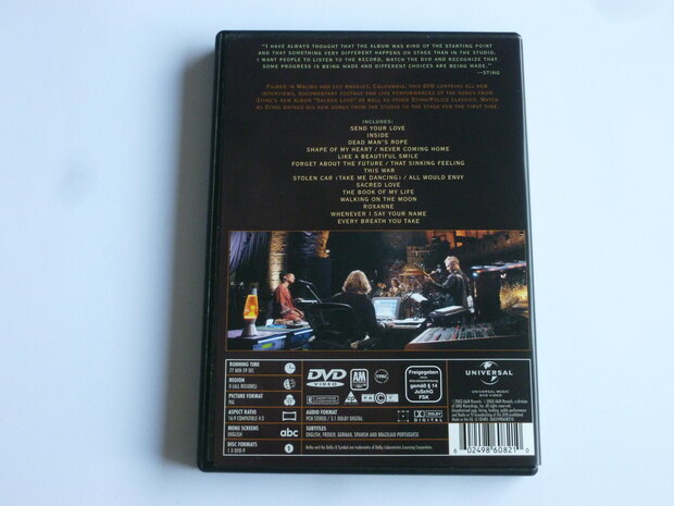 Sting - Inside / The songs of sacred love (DVD)