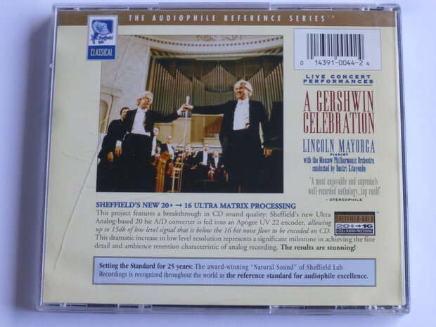 A Gershwin Celebration - Live  / Lincoln Mayorga (sheffield lab)