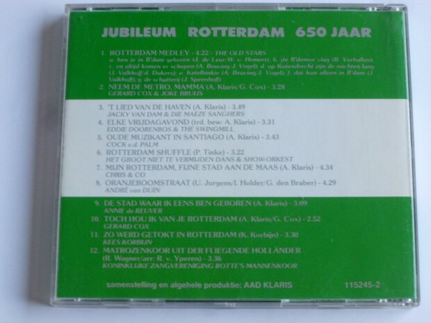 Jubileum Rotterdam 650 jaar - various artists