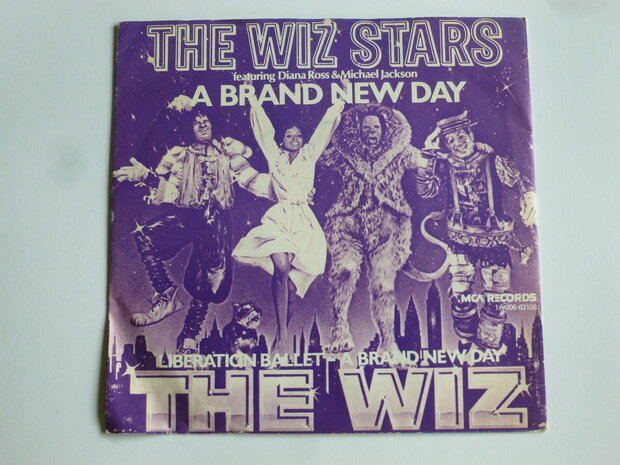 The Wiz Stars feat. D. Ross, Michael Jackson - A Brand new Day (vinyl single)