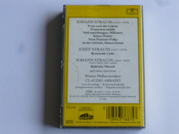 New Year in Vienna - Wiener Philh. / Abbado (Digital DCC Cassette)