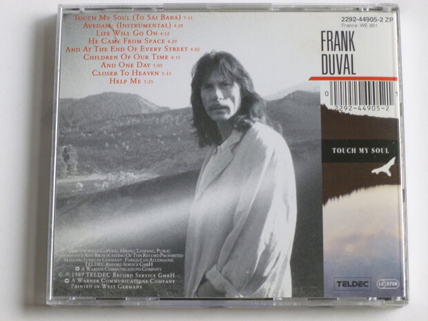 Frank Duval - Touch my Soul