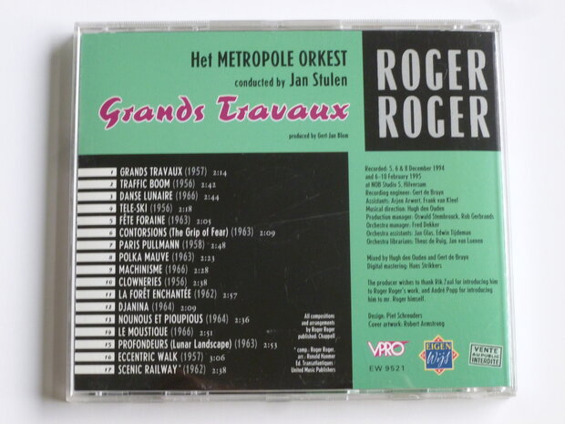 Grands Travaux Roger Roger / Het Metropole Orkest