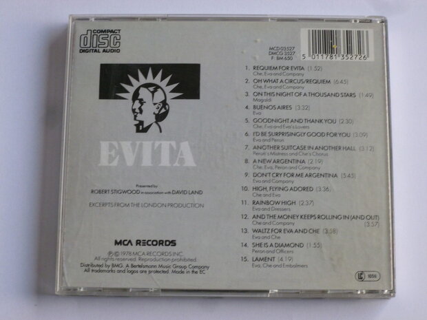 Evita - Original London Cast Recording