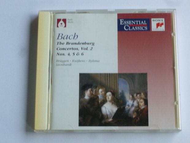 Bach - The Brandenburg Concertos nos 4,5&6 / Bruggen, Bylsma, Leonardt