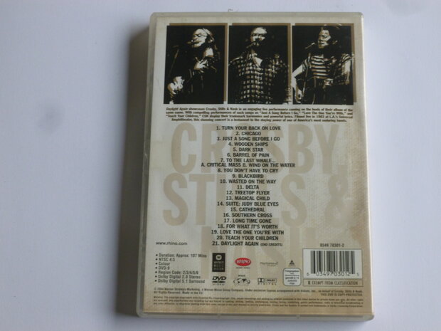 Crosby, Stills & Nash - Daylight Again (DVD)