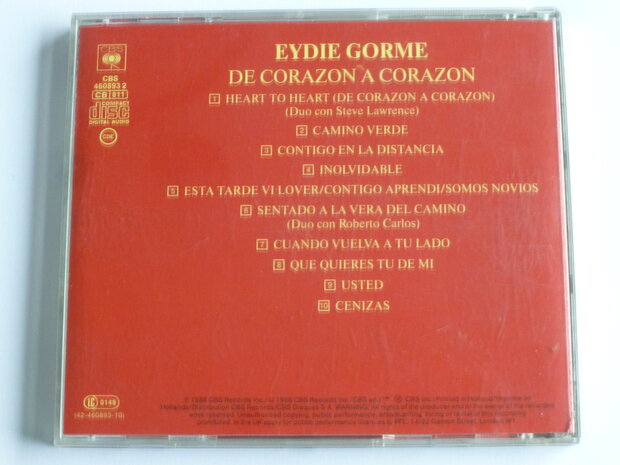 Eydie Gorme - De Corazon a Corazon